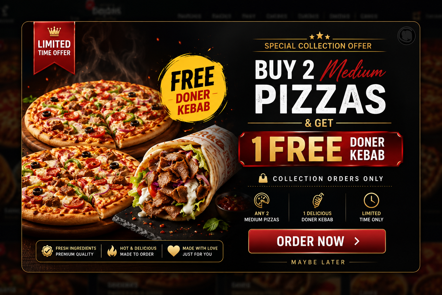 Special Pizza Offer